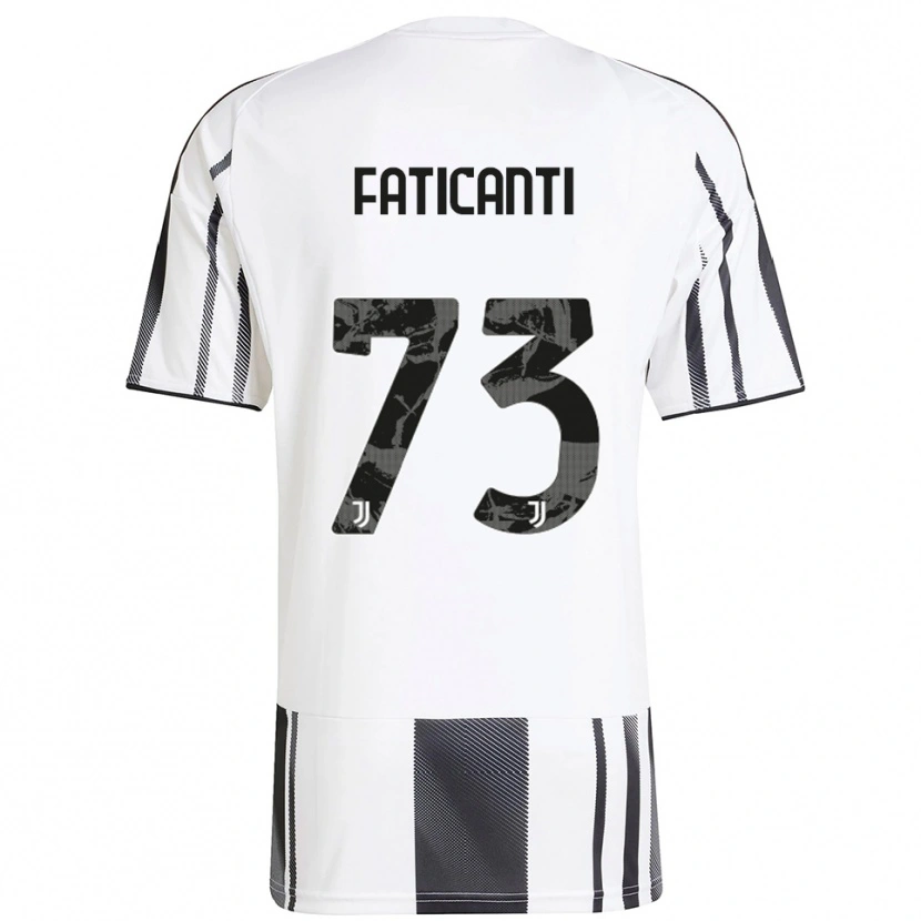 Danxen Damen Giacomo Faticanti #73 Weiß Schwarz Heimtrikot Trikot 2025/26 T-Shirt Österreich