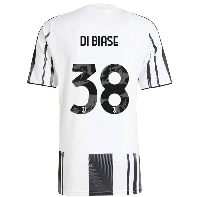 Danxen Damen Gianmarco Di Biase #38 Weiß Schwarz Heimtrikot Trikot 2025/26 T-Shirt Österreich