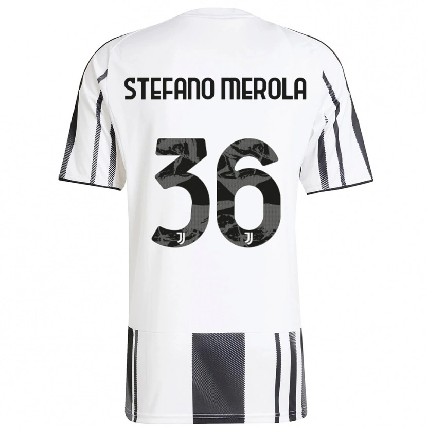 Danxen Damen Antonio Stefano Merola #36 Weiß Schwarz Heimtrikot Trikot 2025/26 T-Shirt Österreich