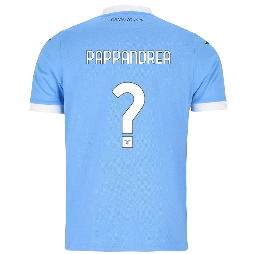 Danxen Damen Filippo Pappandrea #0 Himmelblau Weiß Heimtrikot Trikot 2025/26 T-Shirt Österreich