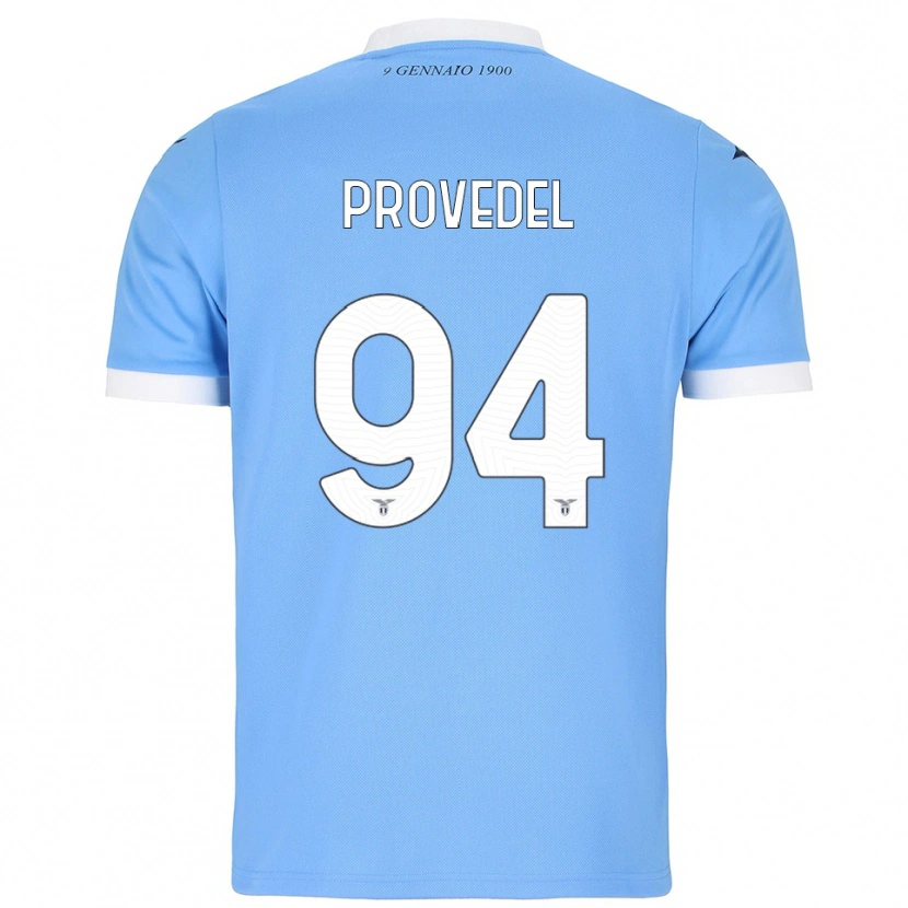 Danxen Damen Ivan Provedel #94 Himmelblau Weiß Heimtrikot Trikot 2025/26 T-Shirt Österreich