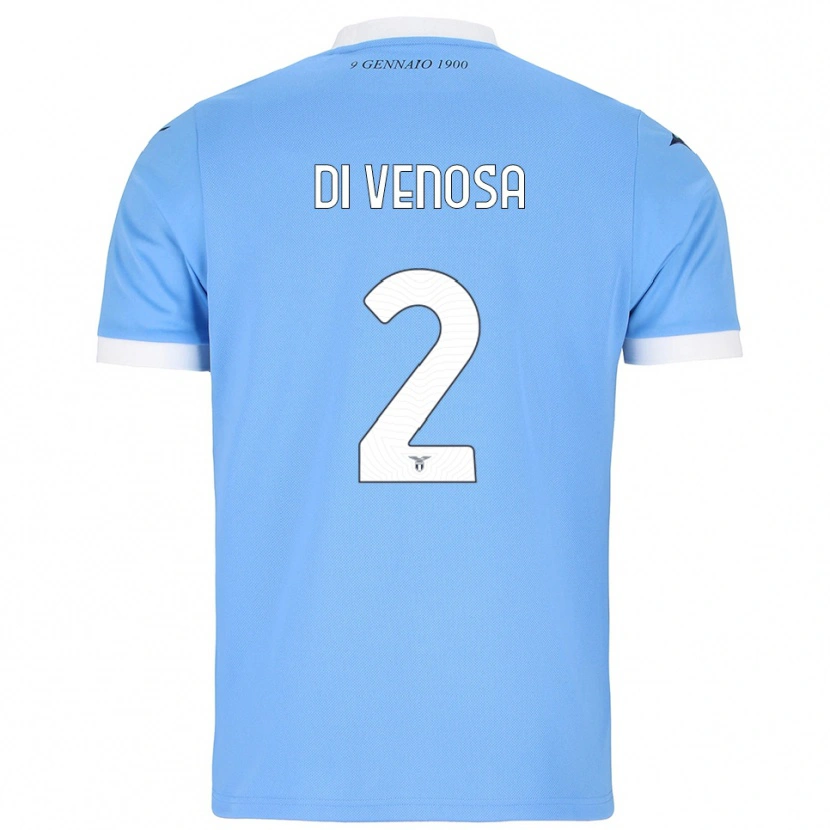 Danxen Damen Rocco Di Venosa #2 Himmelblau Weiß Heimtrikot Trikot 2025/26 T-Shirt Österreich
