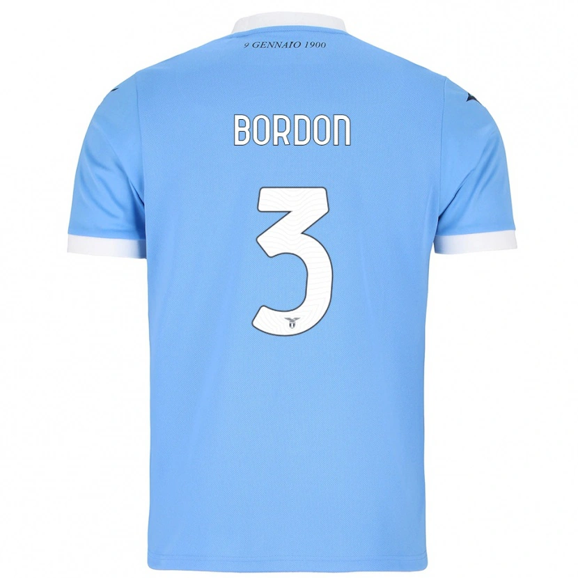 Danxen Damen Ricardo Bordon #3 Himmelblau Weiß Heimtrikot Trikot 2025/26 T-Shirt Österreich