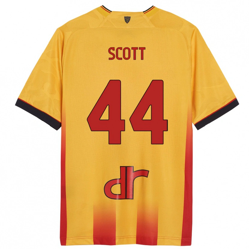 Danxen Damen Elijah Scott #44 Gelb Orange Heimtrikot Trikot 2025/26 T-Shirt Österreich