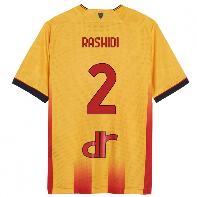 Danxen Damen William Rashidi #2 Gelb Orange Heimtrikot Trikot 2025/26 T-Shirt Österreich