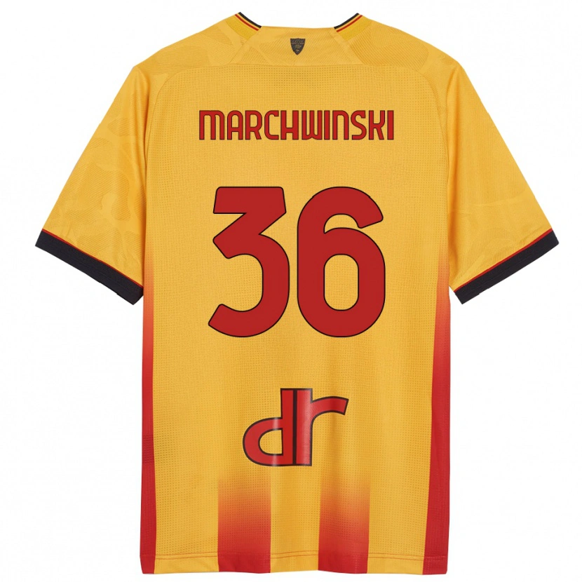 Danxen Damen Filip Marchwinski #36 Gelb Orange Heimtrikot Trikot 2025/26 T-Shirt Österreich