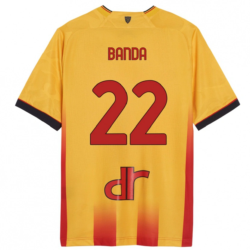 Danxen Damen Lameck Banda #22 Gelb Orange Heimtrikot Trikot 2025/26 T-Shirt Österreich