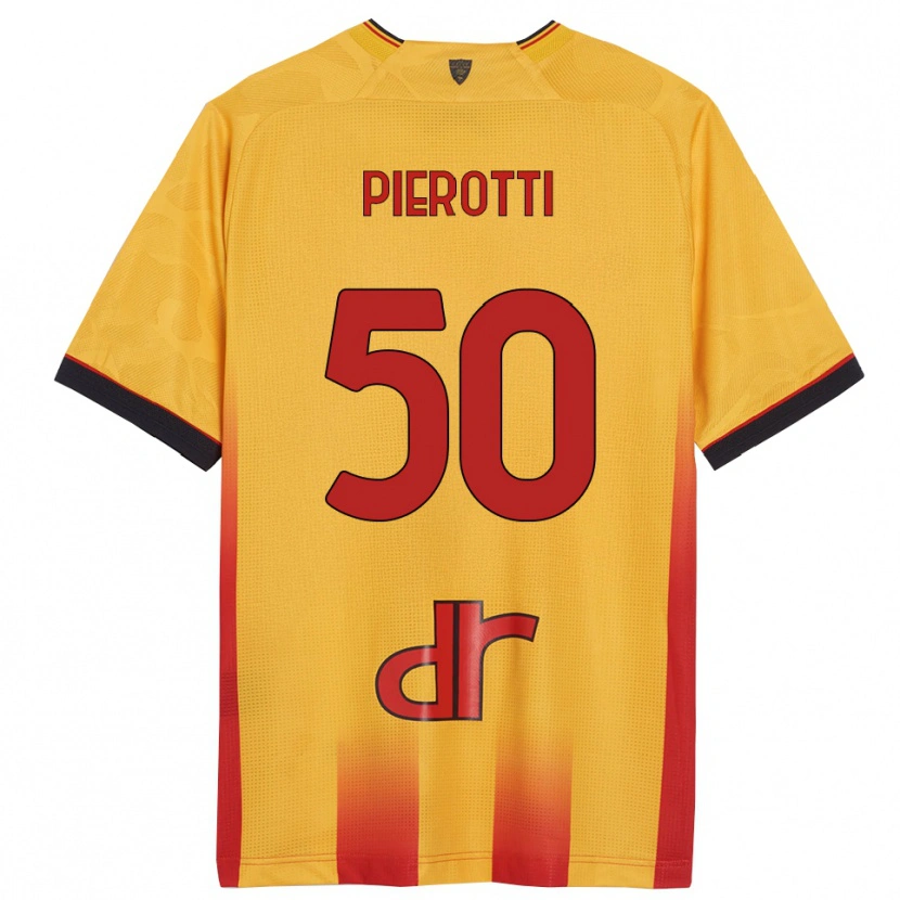 Danxen Damen Santiago Pierotti #50 Gelb Orange Heimtrikot Trikot 2025/26 T-Shirt Österreich