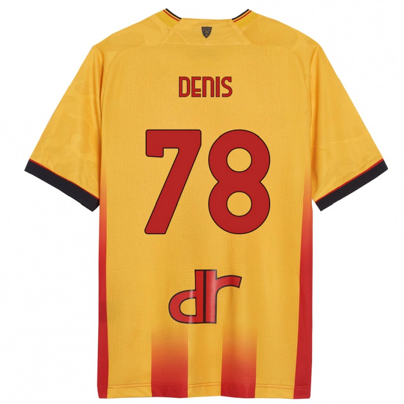 Danxen Damen Max Denis #78 Gelb Orange Heimtrikot Trikot 2025/26 T-Shirt Österreich