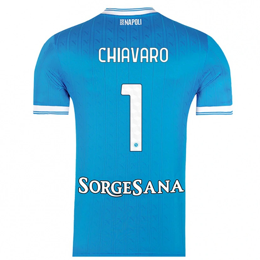 Danxen Damen Kelly Chiavaro #1 Himmelblau Weiß Heimtrikot Trikot 2025/26 T-Shirt Österreich