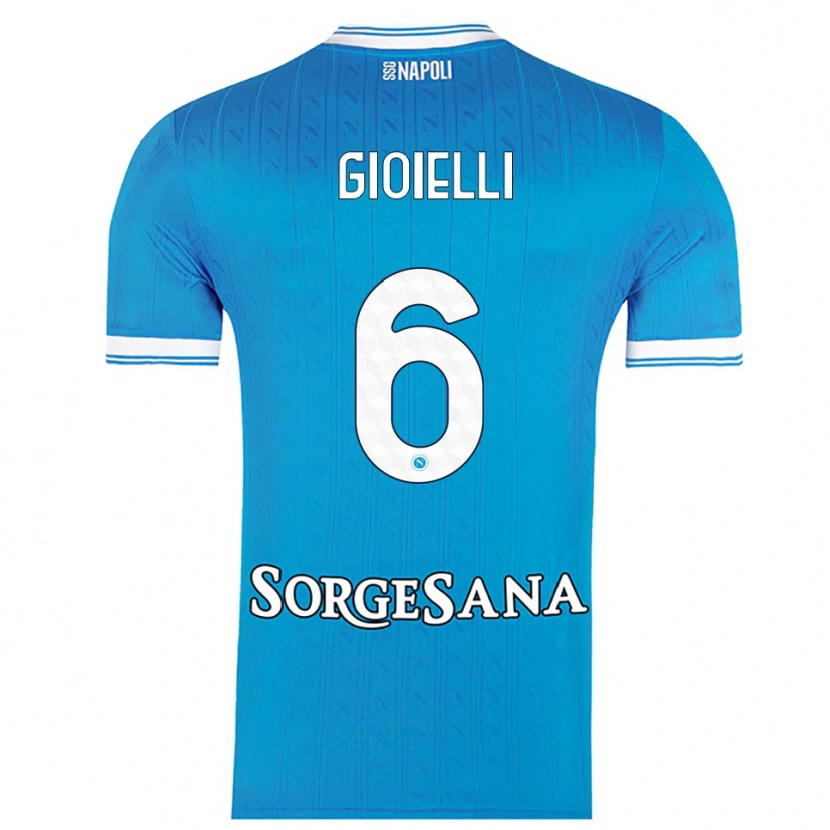 Danxen Damen Francesco Pio Gioielli #6 Himmelblau Weiß Heimtrikot Trikot 2025/26 T-Shirt Österreich