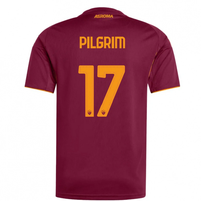 Danxen Damen Alayah Pilgrim #17 Burgunderrot Orange Heimtrikot Trikot 2025/26 T-Shirt Österreich