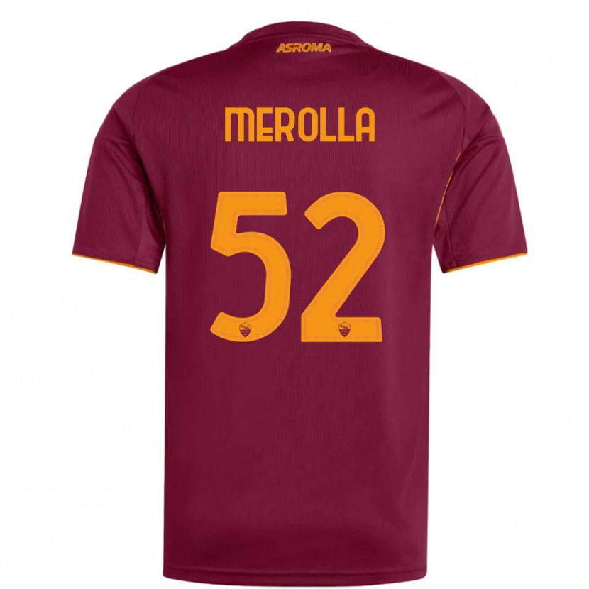 Danxen Damen Liliana Merolla #52 Burgunderrot Orange Heimtrikot Trikot 2025/26 T-Shirt Österreich