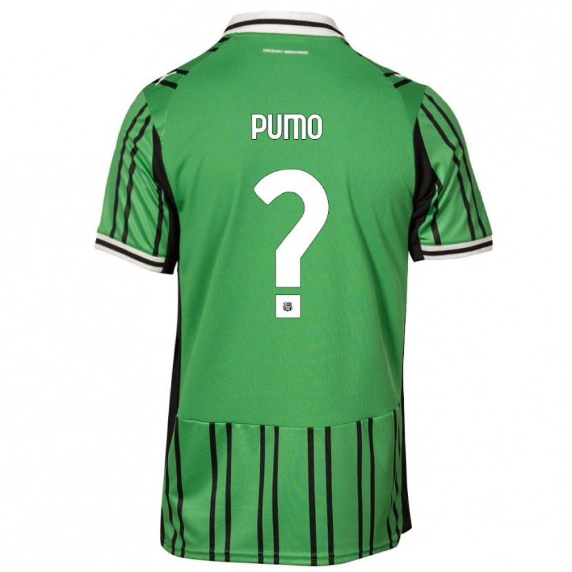 Danxen Damen Samuele Pumo #0 Grün Schwarz Heimtrikot Trikot 2025/26 T-Shirt Österreich