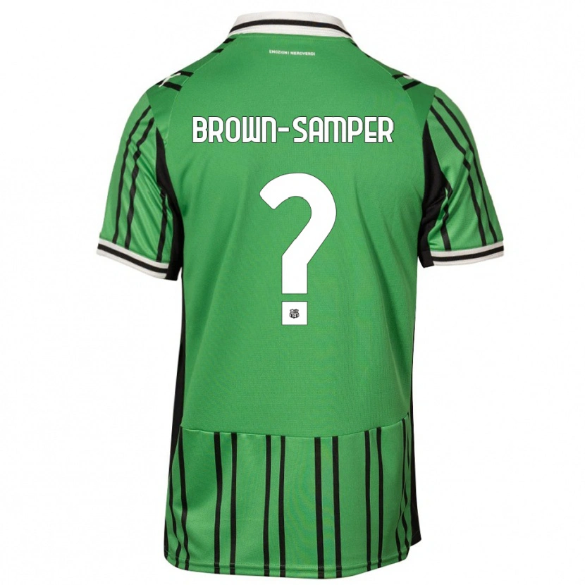 Danxen Damen Isaac Brown-Samper #0 Grün Schwarz Heimtrikot Trikot 2025/26 T-Shirt Österreich