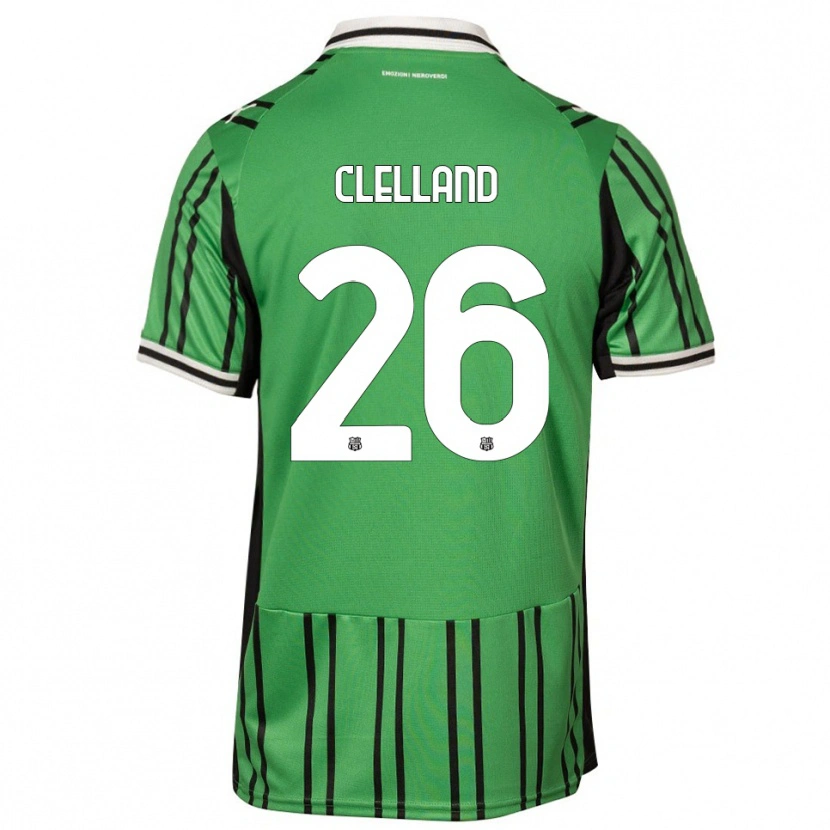 Danxen Damen Lana Clelland #26 Grün Schwarz Heimtrikot Trikot 2025/26 T-Shirt Österreich