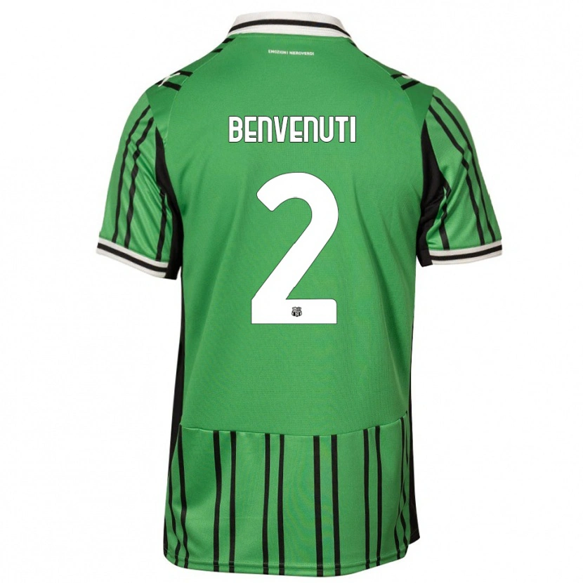Danxen Damen Giacomo Benvenuti #2 Grün Schwarz Heimtrikot Trikot 2025/26 T-Shirt Österreich