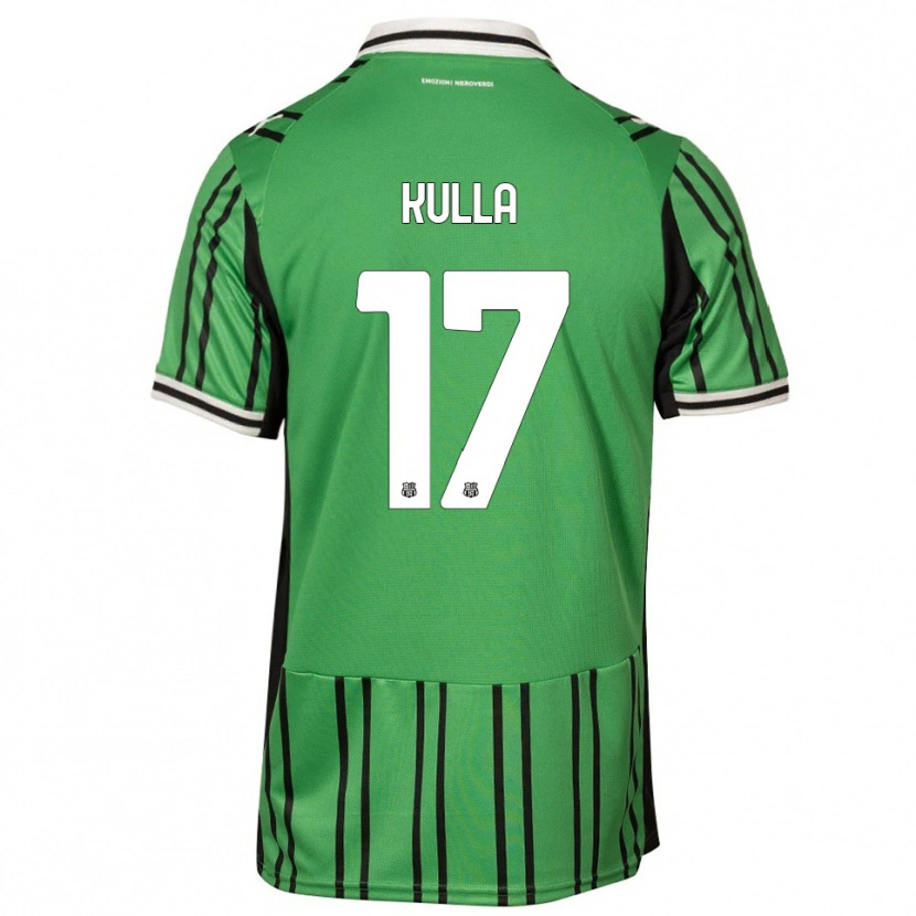 Danxen Damen Gabriel Kulla #17 Grün Schwarz Heimtrikot Trikot 2025/26 T-Shirt Österreich