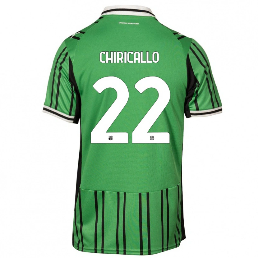 Danxen Damen Giovanni Chiricallo #22 Grün Schwarz Heimtrikot Trikot 2025/26 T-Shirt Österreich