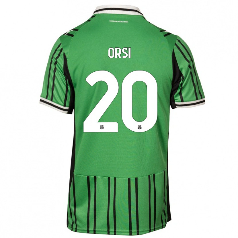 Danxen Damen Benedetta Orsi #20 Grün Schwarz Heimtrikot Trikot 2025/26 T-Shirt Österreich
