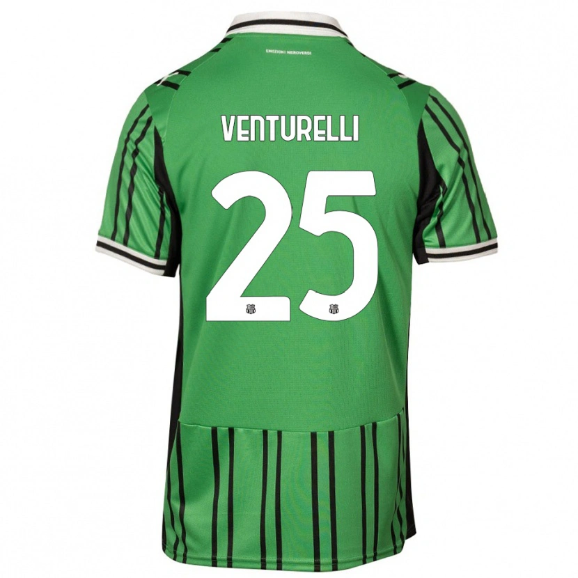 Danxen Damen Caterina Venturelli #25 Grün Schwarz Heimtrikot Trikot 2025/26 T-Shirt Österreich