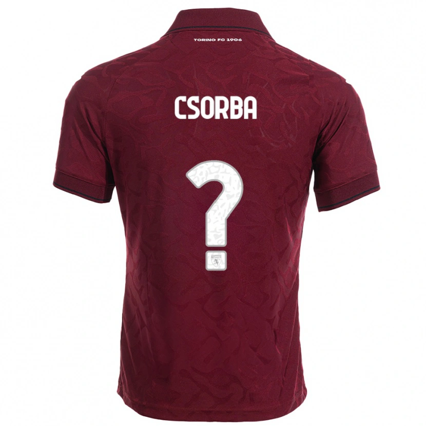 Danxen Damen Noel Csorba #0 Burgunderrot Weiß Heimtrikot Trikot 2025/26 T-Shirt Österreich