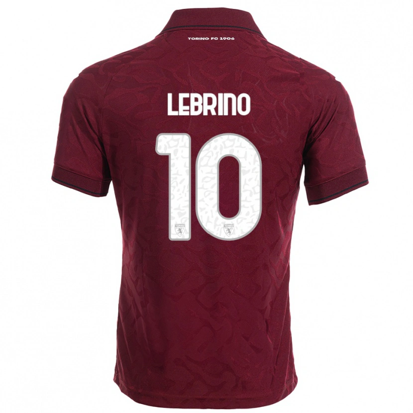 Danxen Damen Danilo Lebrino #10 Burgunderrot Weiß Heimtrikot Trikot 2025/26 T-Shirt Österreich