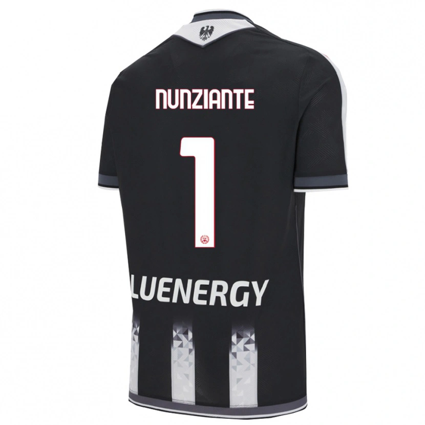 Danxen Damen Alessandro Nunziante #1 Schwarz Weiß Heimtrikot Trikot 2025/26 T-Shirt Österreich