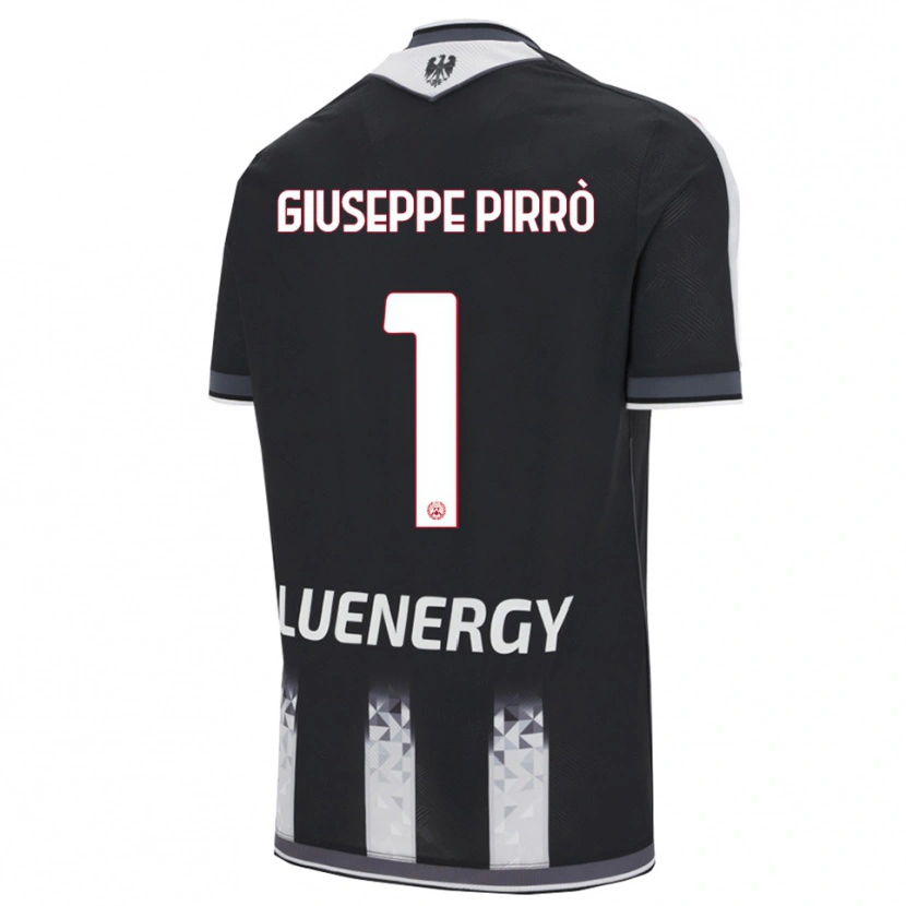 Danxen Damen Marco Giuseppe Pirrò #1 Schwarz Weiß Heimtrikot Trikot 2025/26 T-Shirt Österreich