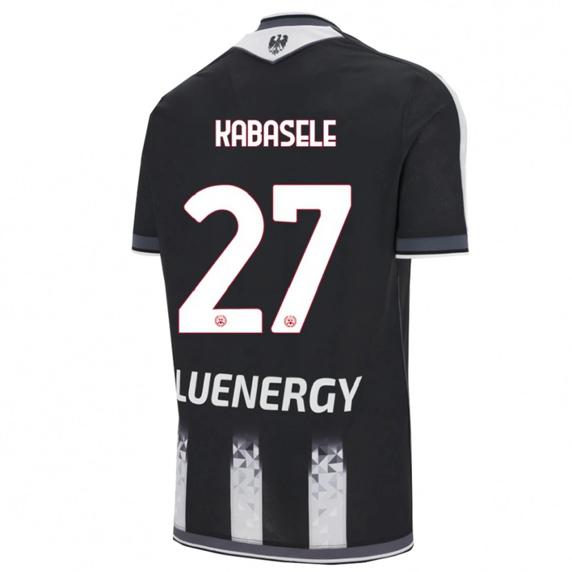 Danxen Damen Christian Kabasele #27 Schwarz Weiß Heimtrikot Trikot 2025/26 T-Shirt Österreich
