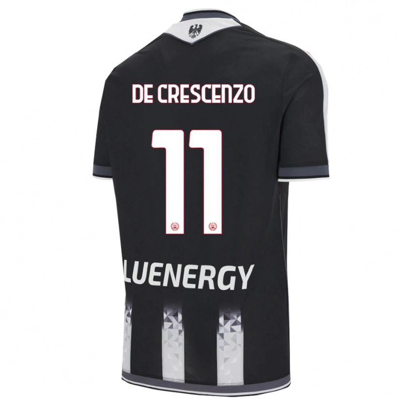 Danxen Damen Marco De Crescenzo #11 Schwarz Weiß Heimtrikot Trikot 2025/26 T-Shirt Österreich