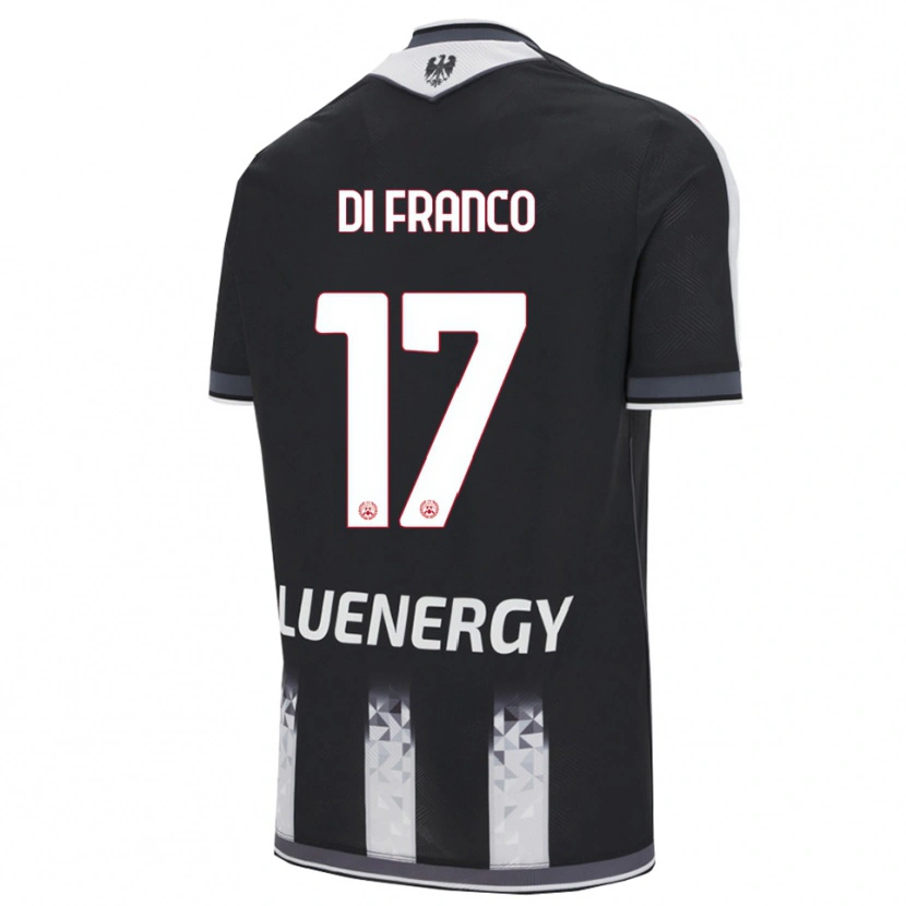 Danxen Damen Giovanni Di Franco #17 Schwarz Weiß Heimtrikot Trikot 2025/26 T-Shirt Österreich