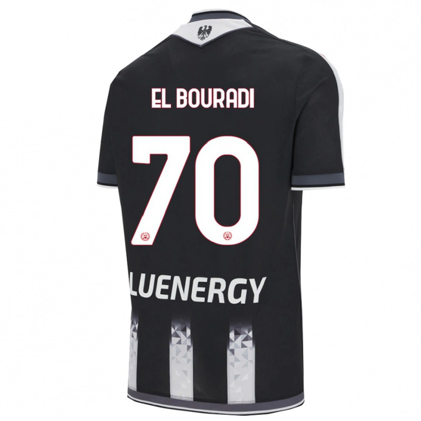 Danxen Damen Walid El Bouradi #70 Schwarz Weiß Heimtrikot Trikot 2025/26 T-Shirt Österreich