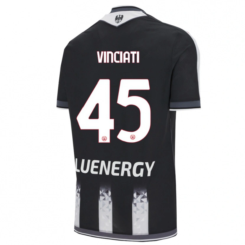 Danxen Damen Giulio Vinciati #45 Schwarz Weiß Heimtrikot Trikot 2025/26 T-Shirt Österreich