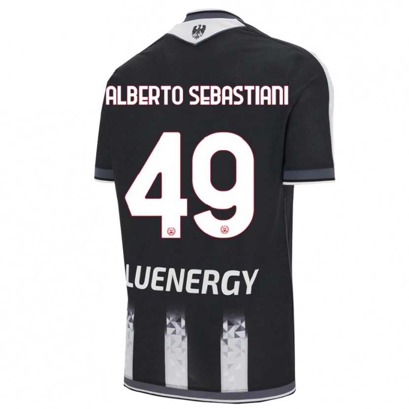 Danxen Damen José Alberto Sebastiani #49 Schwarz Weiß Heimtrikot Trikot 2025/26 T-Shirt Österreich