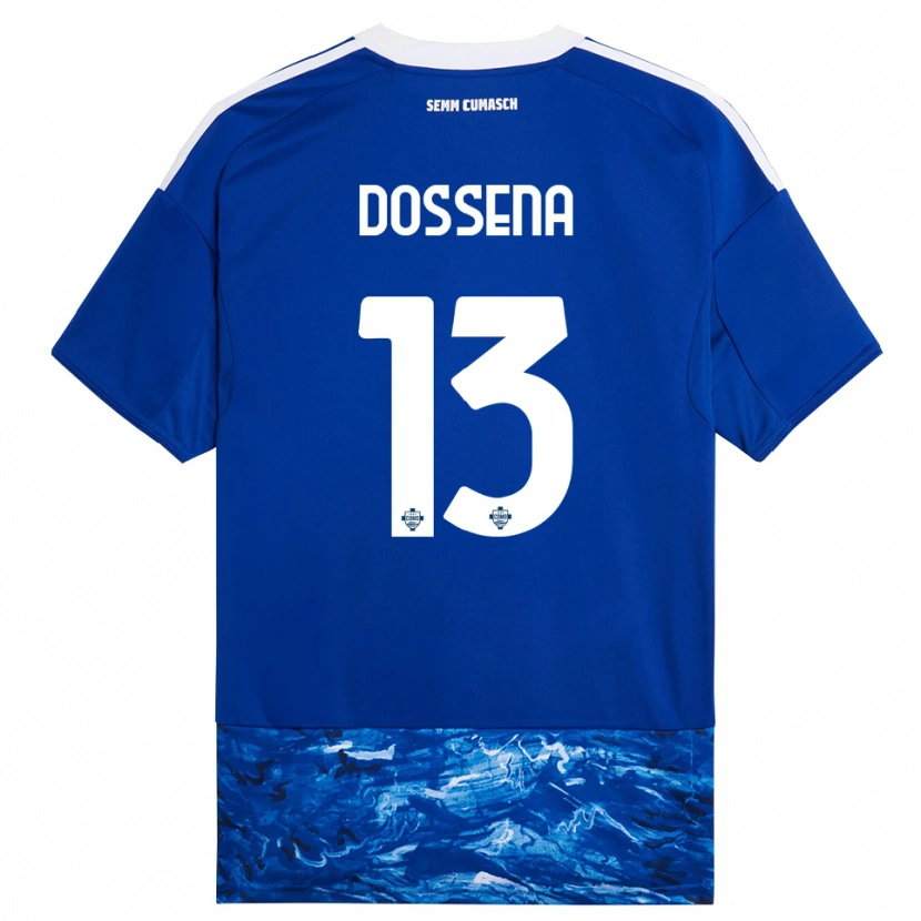 Danxen Damen Alberto Dossena #13 Blau Weiß Heimtrikot Trikot 2025/26 T-Shirt Österreich