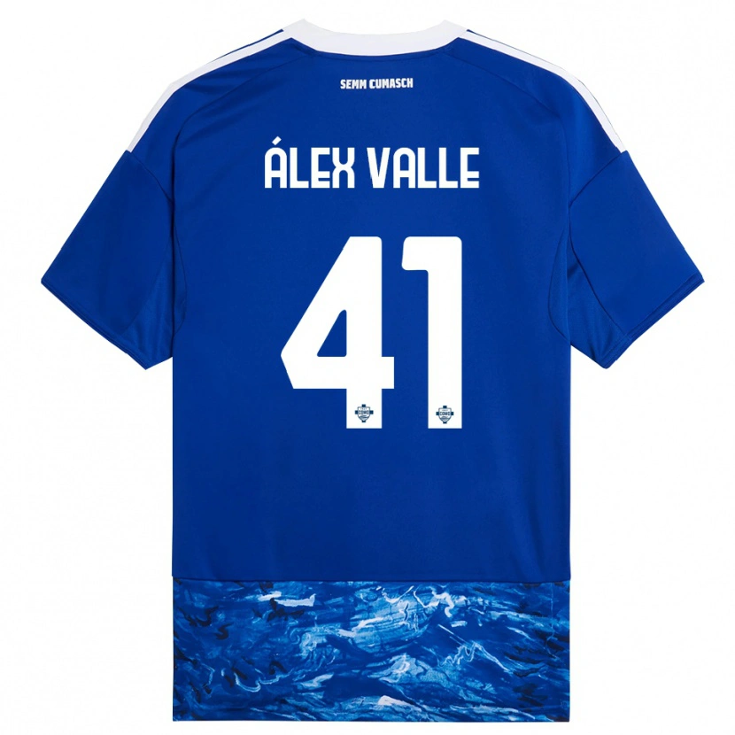 Danxen Damen Álex Valle #41 Blau Weiß Heimtrikot Trikot 2025/26 T-Shirt Österreich