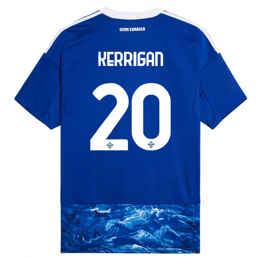 Danxen Damen Liam Kerrigan #20 Blau Weiß Heimtrikot Trikot 2025/26 T-Shirt Österreich