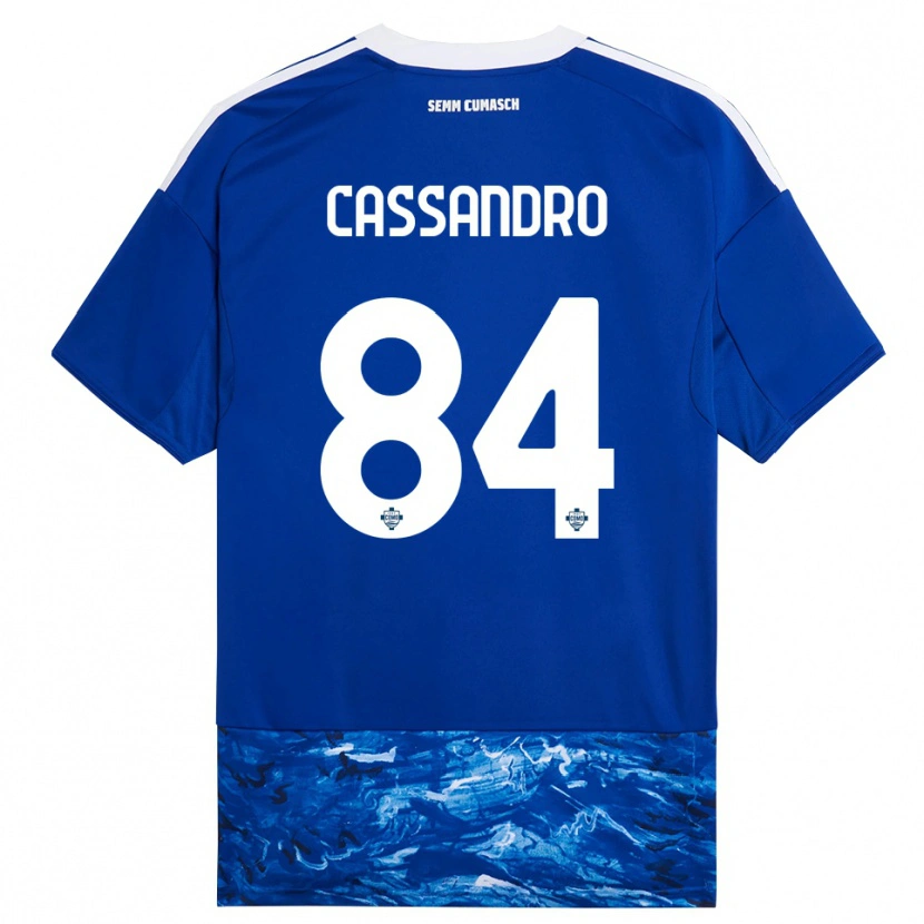 Danxen Damen Tommaso Cassandro #84 Blau Weiß Heimtrikot Trikot 2025/26 T-Shirt Österreich
