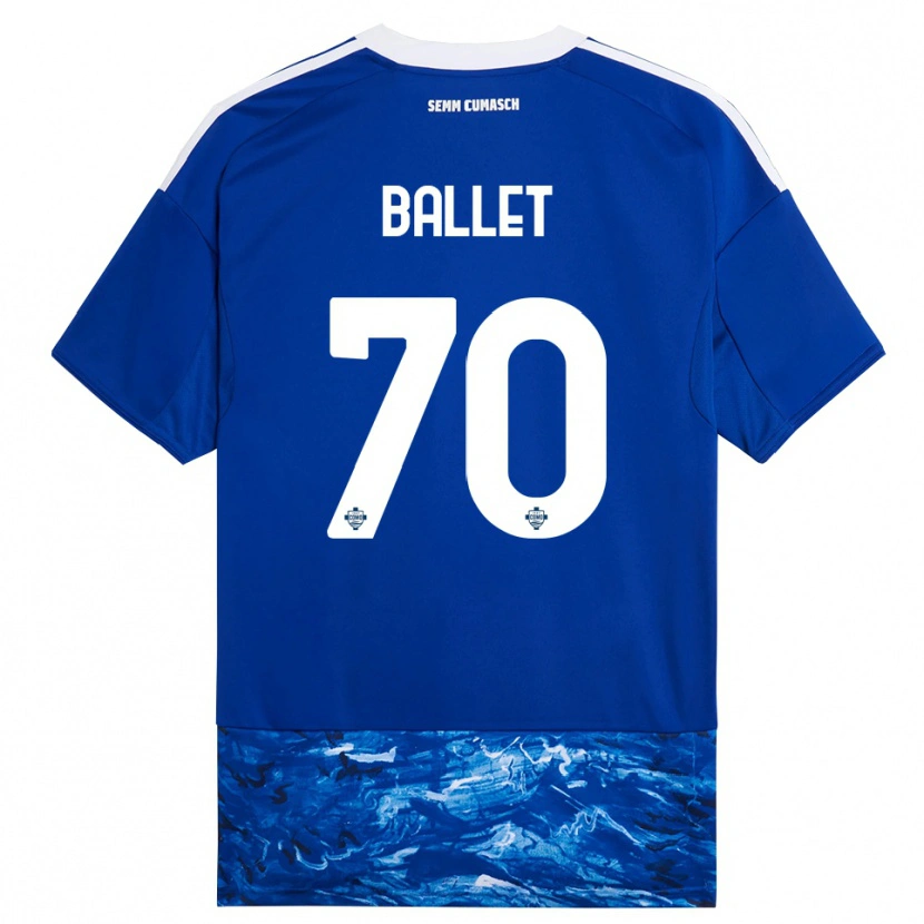 Danxen Damen Samuel Ballet #70 Blau Weiß Heimtrikot Trikot 2025/26 T-Shirt Österreich