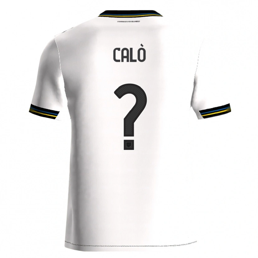 Danxen Damen Simone Calò #0 Weiß Schwarz Heimtrikot Trikot 2025/26 T-Shirt Österreich