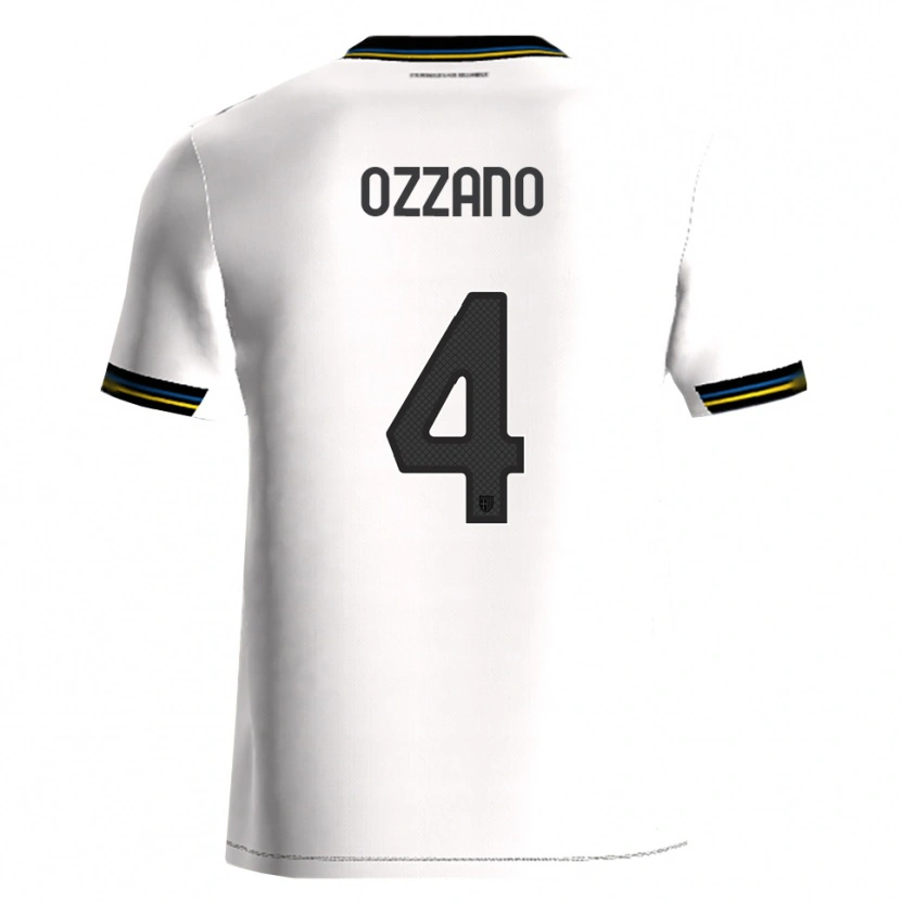 Danxen Damen Roberto Ozzano #4 Weiß Schwarz Heimtrikot Trikot 2025/26 T-Shirt Österreich
