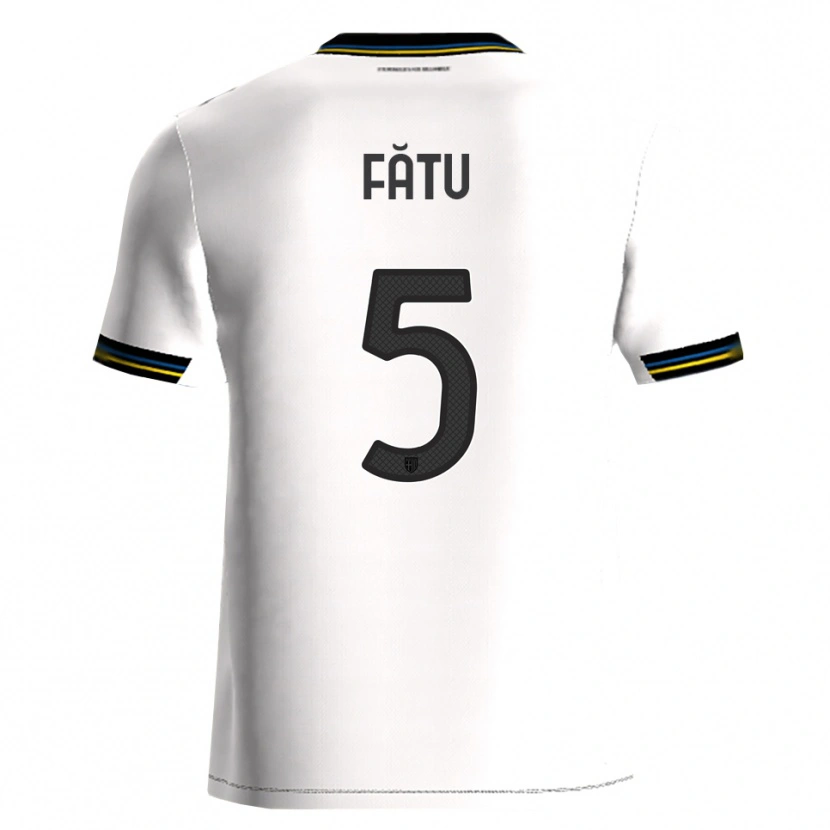 Danxen Damen Rareș Fătu #5 Weiß Schwarz Heimtrikot Trikot 2025/26 T-Shirt Österreich