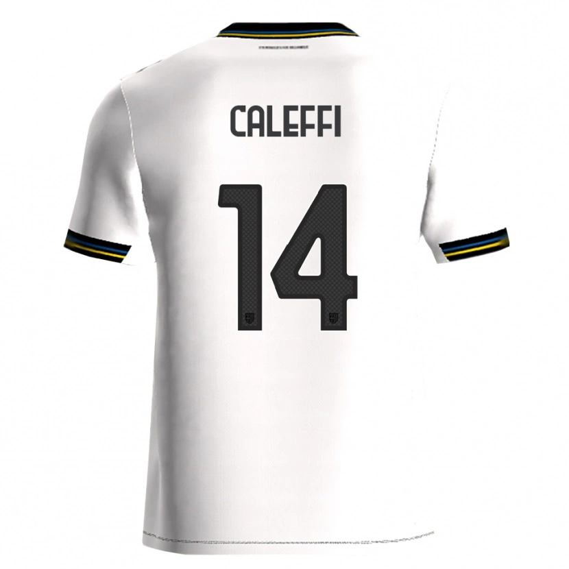 Danxen Damen Riccardo Caleffi #14 Weiß Schwarz Heimtrikot Trikot 2025/26 T-Shirt Österreich