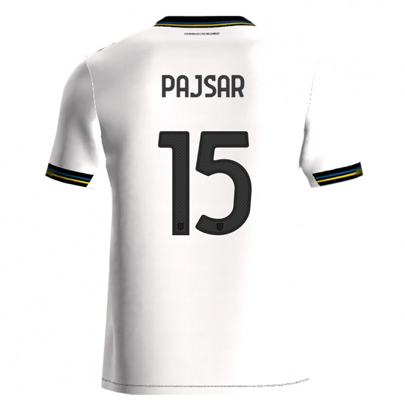 Danxen Damen Karlo Pajsar #15 Weiß Schwarz Heimtrikot Trikot 2025/26 T-Shirt Österreich