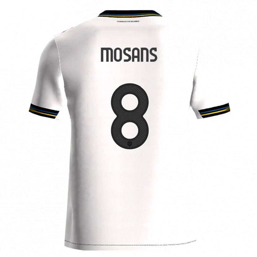 Danxen Damen Kristaps Mosans #8 Weiß Schwarz Heimtrikot Trikot 2025/26 T-Shirt Österreich