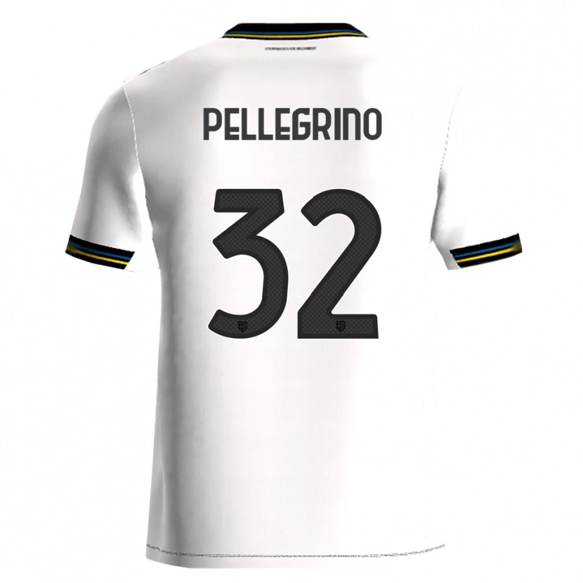 Danxen Damen Mateo Pellegrino #32 Weiß Schwarz Heimtrikot Trikot 2025/26 T-Shirt Österreich
