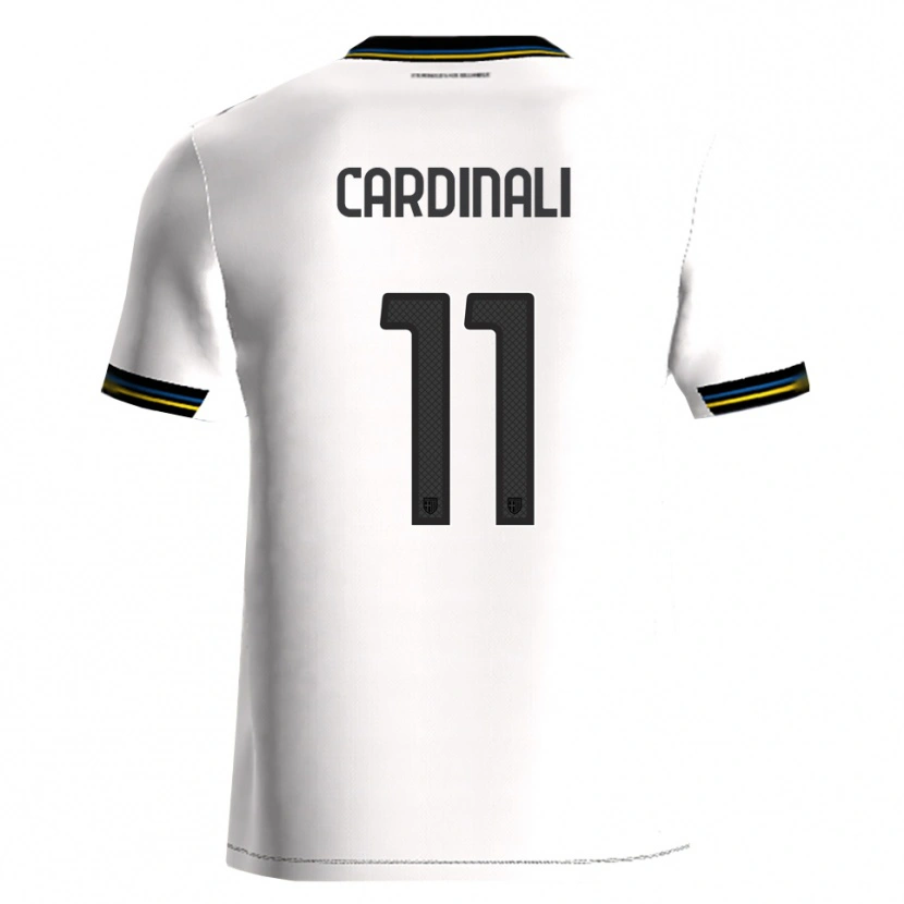 Danxen Damen Alessandro Cardinali #11 Weiß Schwarz Heimtrikot Trikot 2025/26 T-Shirt Österreich