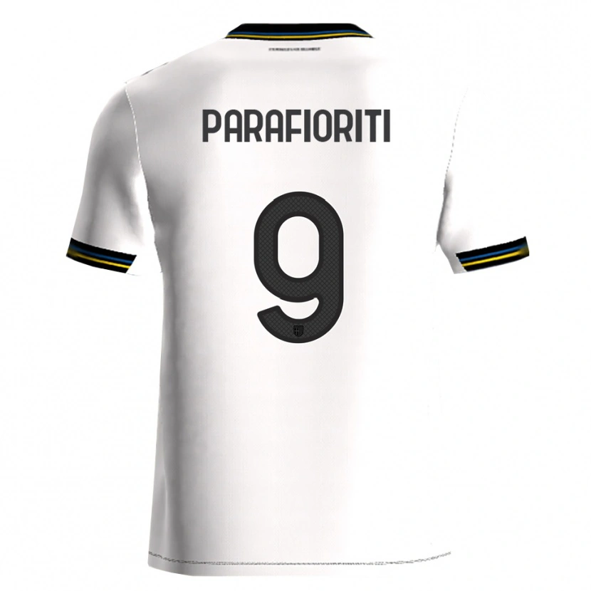 Danxen Damen Giovanni Parafioriti #9 Weiß Schwarz Heimtrikot Trikot 2025/26 T-Shirt Österreich