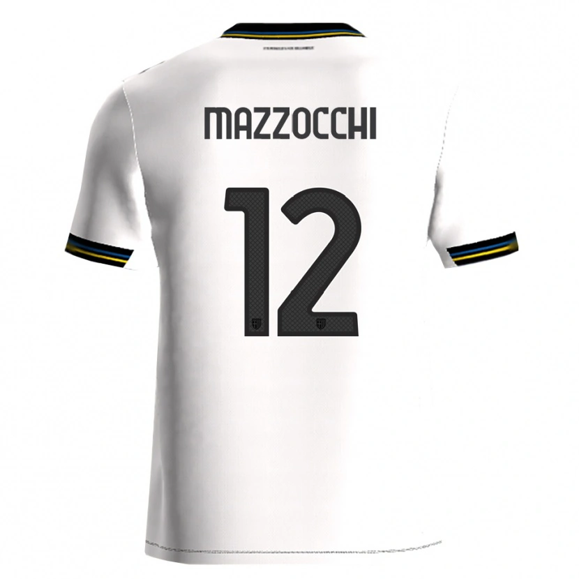 Danxen Damen Alessandro Mazzocchi #12 Weiß Schwarz Heimtrikot Trikot 2025/26 T-Shirt Österreich